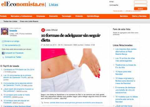 Como adelgazar sin pasar hambre..