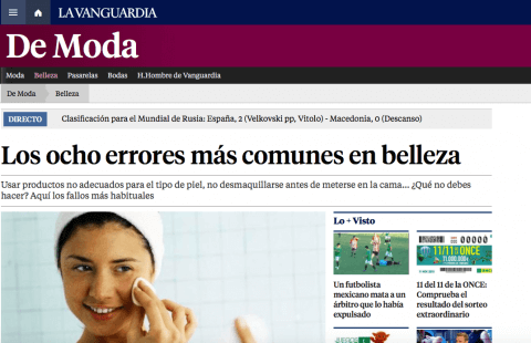 Los 8 errores mas comunes en Belleza
