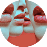 Labios con hialuronico aumentados