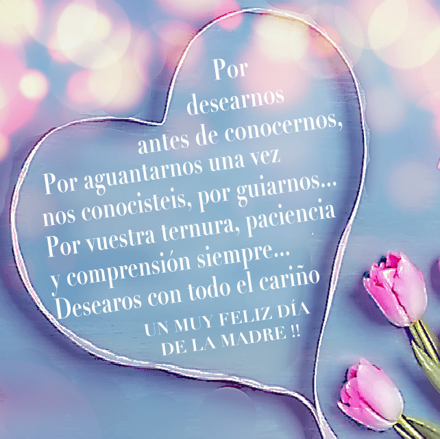 Feliz Día de la Madre