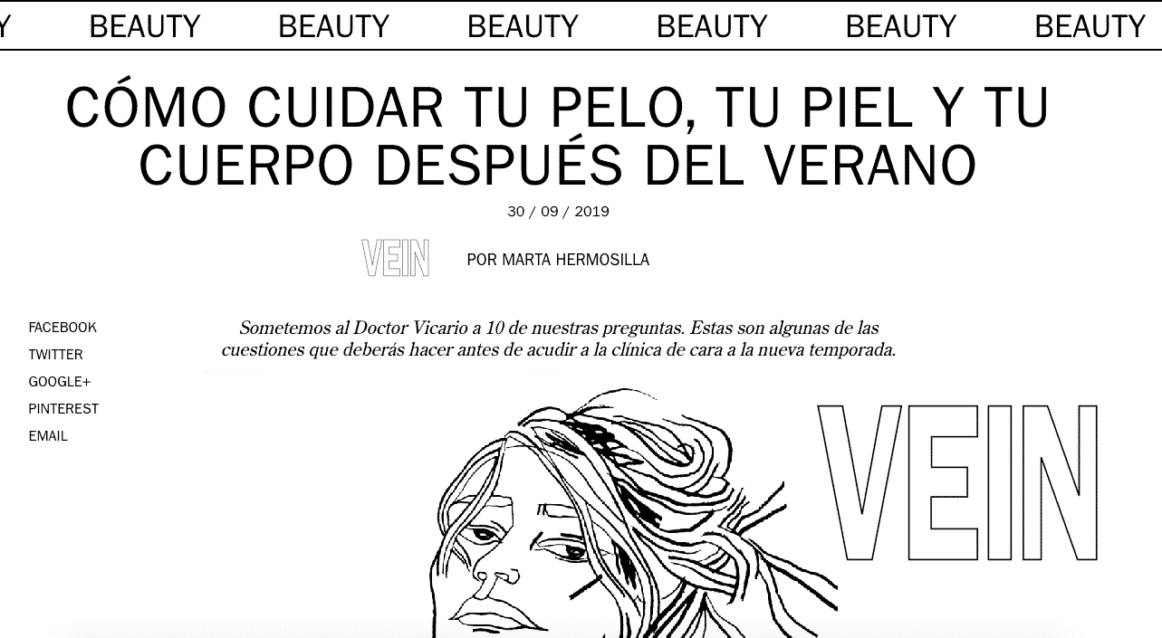 opiniones clinica vicario revista vein